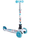 Kiddimoto Foldable Kids 3 Wheeled Scooter U-Zoom, Stars Scooters