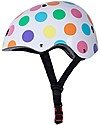 Kiddimoto Kids Bike Helmet, Pastel Dotty Bicycle Helmets