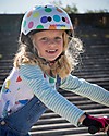 Kiddimoto Kids Bike Helmet, Pastel Dotty Bicycle Helmets