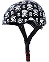 Kiddimoto Kids Bike Helmet, Skulls and Cross Bones Bicycle Helmets