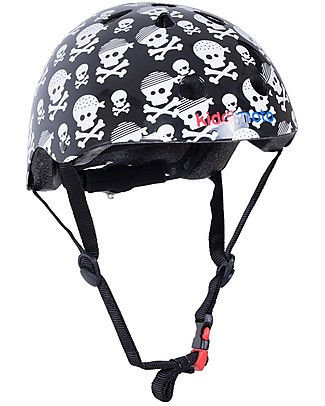 Kiddimoto Kids Bike Helmet, Skulls and Cross Bones Bycicles