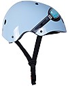 Kiddimoto Kids Bike Helmet with Goggles, Blue Bicycle Helmets