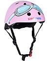 Kiddimoto Kids Bike Helmet with Goggles, Pink Bicycle Helmets