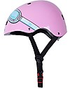 Kiddimoto Kids Bike Helmet with Goggles, Pink Bicycle Helmets