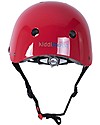 Kiddimoto Kids Bike Helmet with Goggles, Red Bicycle Helmets