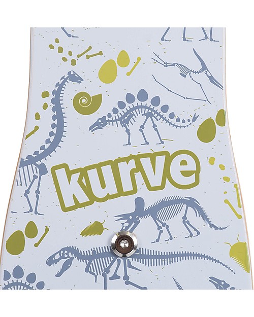 Kiddimoto Wooden Balance Bike Kurve, Fossils Balance Bikes