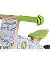 Kiddimoto Wooden Balance Bike Kurve, Fossils Balance Bikes