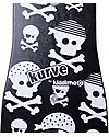 Kiddimoto Wooden Balance Bike Kurve, Skulls and Cross Bones Balance Bikes