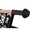 Kiddimoto Wooden Balance Bike Kurve, Skulls and Cross Bones Balance Bikes