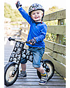 Kiddimoto Wooden Balance Bike Kurve, Skulls and Cross Bones Balance Bikes