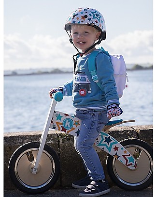 Kiddimoto Wooden Balance Bike Kurve, Stelle Balance Bikes