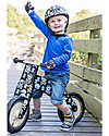 Kiddimoto Wooden Balance Bike Kurve with Helmet, Skulls Balance Bikes