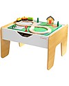 KidKraft 2-in-1 Activity Table, Gray and White Tables And Chairs