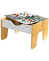 KidKraft 2-in-1 Activity Table, Gray and White Tables And Chairs
