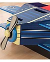KidKraft Airplane Toddler Bed with Storage Space - Wood Single Bed