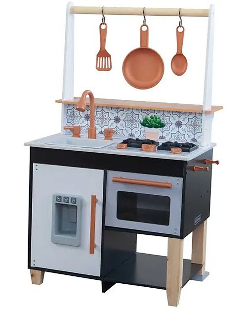 KidKraft Artisan Island Toddler Wooden Play Kitchen With