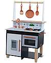 KidKraft Artisan Island Toddler Wooden Play Kitchen -  With microwave and refrigerator! Toy Kitchens