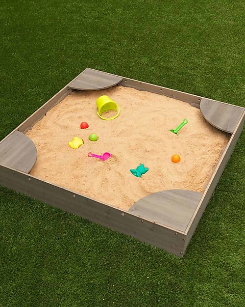KidKraft Backyard Sandbox - Grey Outdoor Games and Toys_