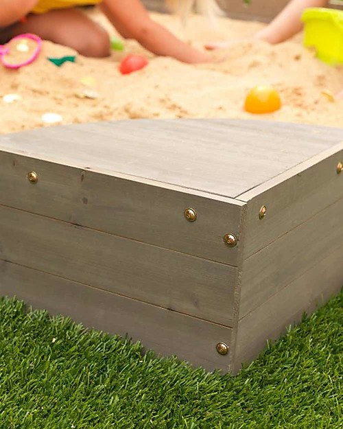 KidKraft Backyard Sandbox - Grey Outdoor Games and Toys_