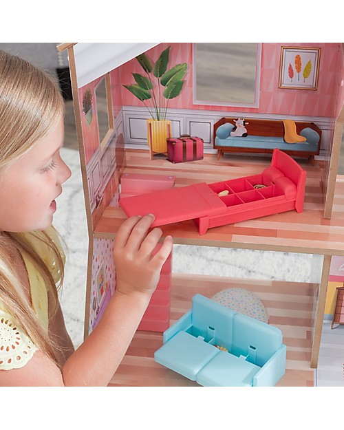KidKraft Charlie Dollhouse - 360° play! Dolls Houses