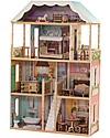 KidKraft Charlotte Wooden Dollhouse with EZ Kraft Assembly ™ Dolls Houses