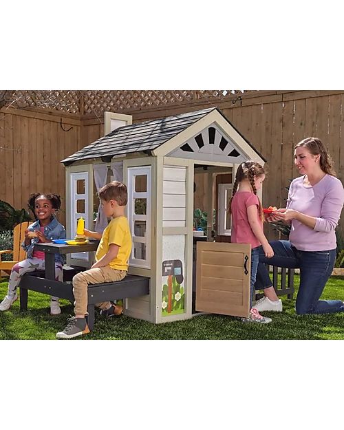 KidKraft Cozy Heart Cabin Playhouse Playhouses