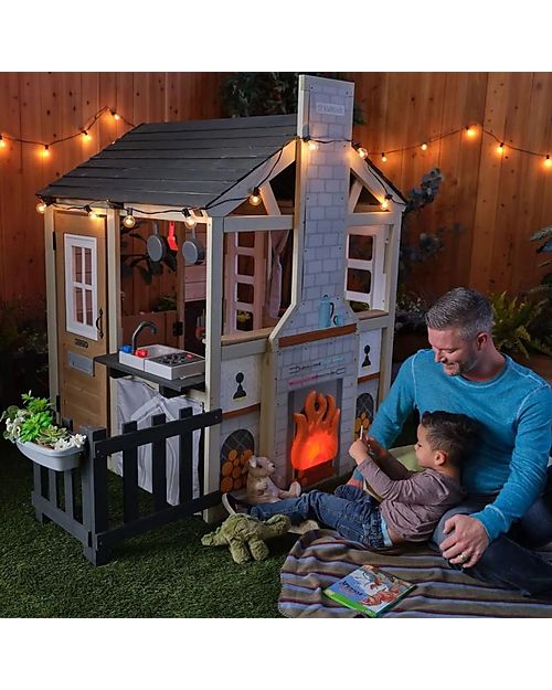 KidKraft Cozy Heart Cabin Playhouse Playhouses