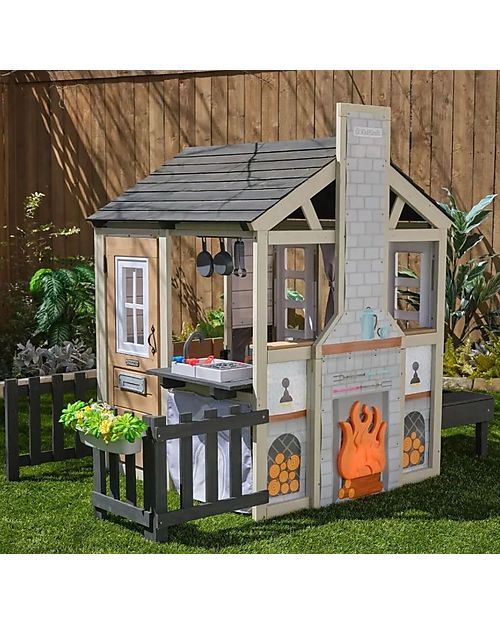 KidKraft Cozy Heart Cabin Playhouse Playhouses