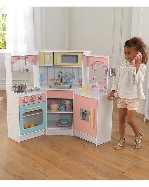 KidKraft Deluxe Corner Play Kitchen - Wood Creative Toys