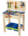 KidKraft Deluxe Woodbench with Tools Wooden Toy Tools