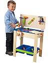 KidKraft Deluxe Woodbench with Tools Wooden Toy Tools