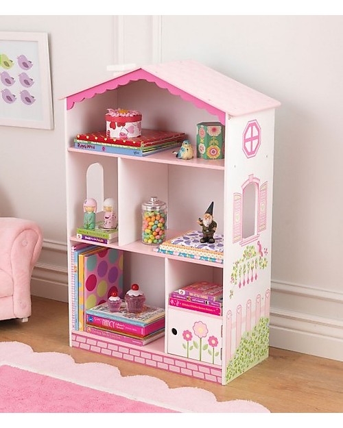 Kidkraft Dollhouse Cottage Bookcase, Little Girls Bookcase