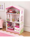 KidKraft Dollhouse Cottage Bookcase - Wood Montessori Bookcases