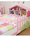 KidKraft Dollhouse Toddler Bed with Storage Space - Wood Single Bed