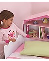 KidKraft Dollhouse Toddler Bed with Storage Space - Wood Single Bed