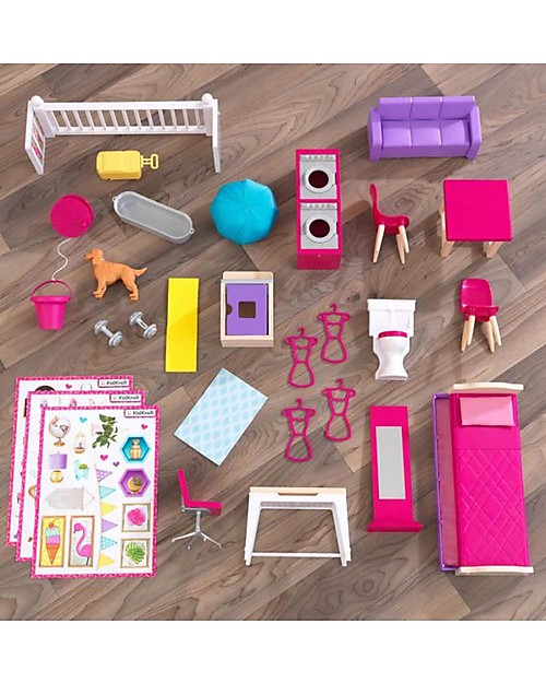 KidKraft Dollmansion with Treehouse - EZ Krat Assembly Dolls Houses