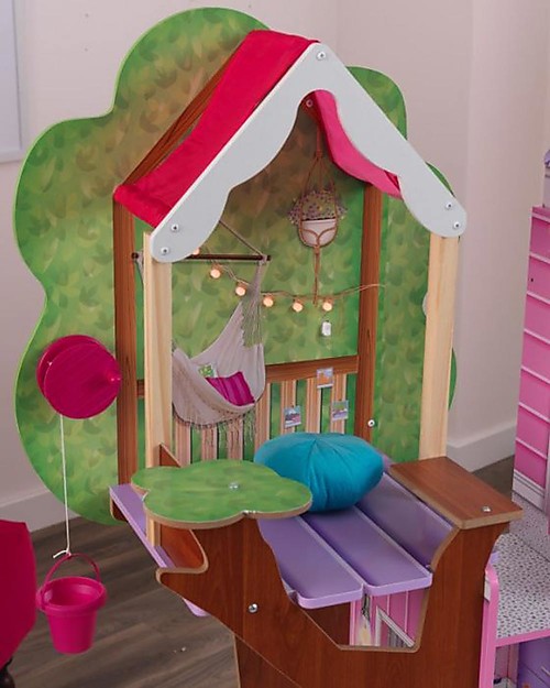 KidKraft Dollmansion with Treehouse - EZ Krat Assembly Dolls Houses