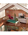 KidKraft Dottie Wooden Dollhouse - Modern with retro details! Dolls Houses