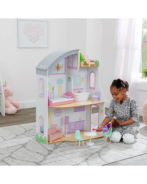 Kidkraft wooden hot sale dolls house