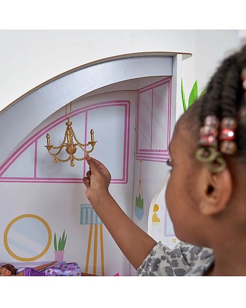 KidKraft Elise Wooden Dollhouse - Fully furnished with 12 accessories! Dolls Houses