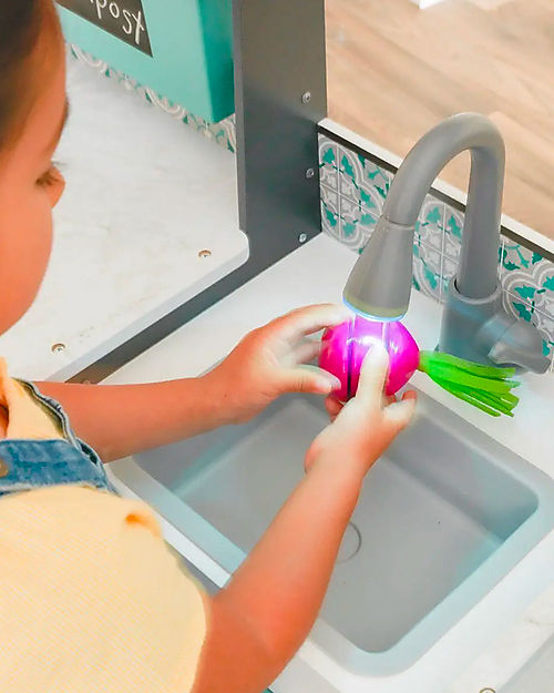 KidKraft Garden Gourmet Play Kitchen - 111x 53 x 111 cm Toy Kitchens