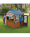 KidKraft Garden View Outdoor Playhouse - Wood Playhouses