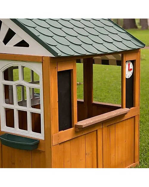KidKraft Garden View Outdoor Playhouse Wood unisex (bambini)