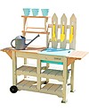 KidKraft Greenville Garden Station - Solid Wood Gardening Toys