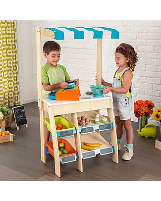 KidKraft Grocery Market Place Pretend Play