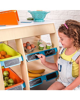KidKraft Grocery Market Place Pretend Play