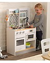 KidKraft Let's Cook Play Kitchen with Light and Sounds - Wood Toy Kitchens