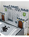 KidKraft Medieval Castle Toddler Bed - Wood Single Bed