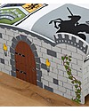 KidKraft Medieval Castle Toddler Bed - Wood Single Bed