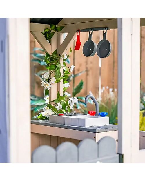 KidKraft OUTLET - Savannah Playhouse - with Swing - Fabric Wall with Graphics Playhouses